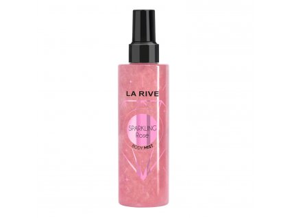 BODY MIST SPARKLING ROSE front LA RVE