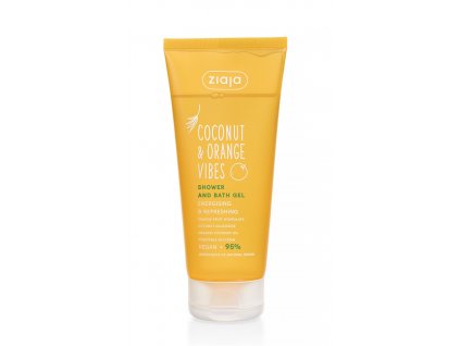 ziaja coconut orange vibes kokos pomaranc sprchovaci a kupelovy gel