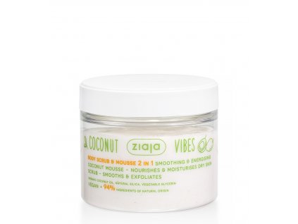 ziaja coconut orange vibes kokos pomaranc telovy penovy peeling