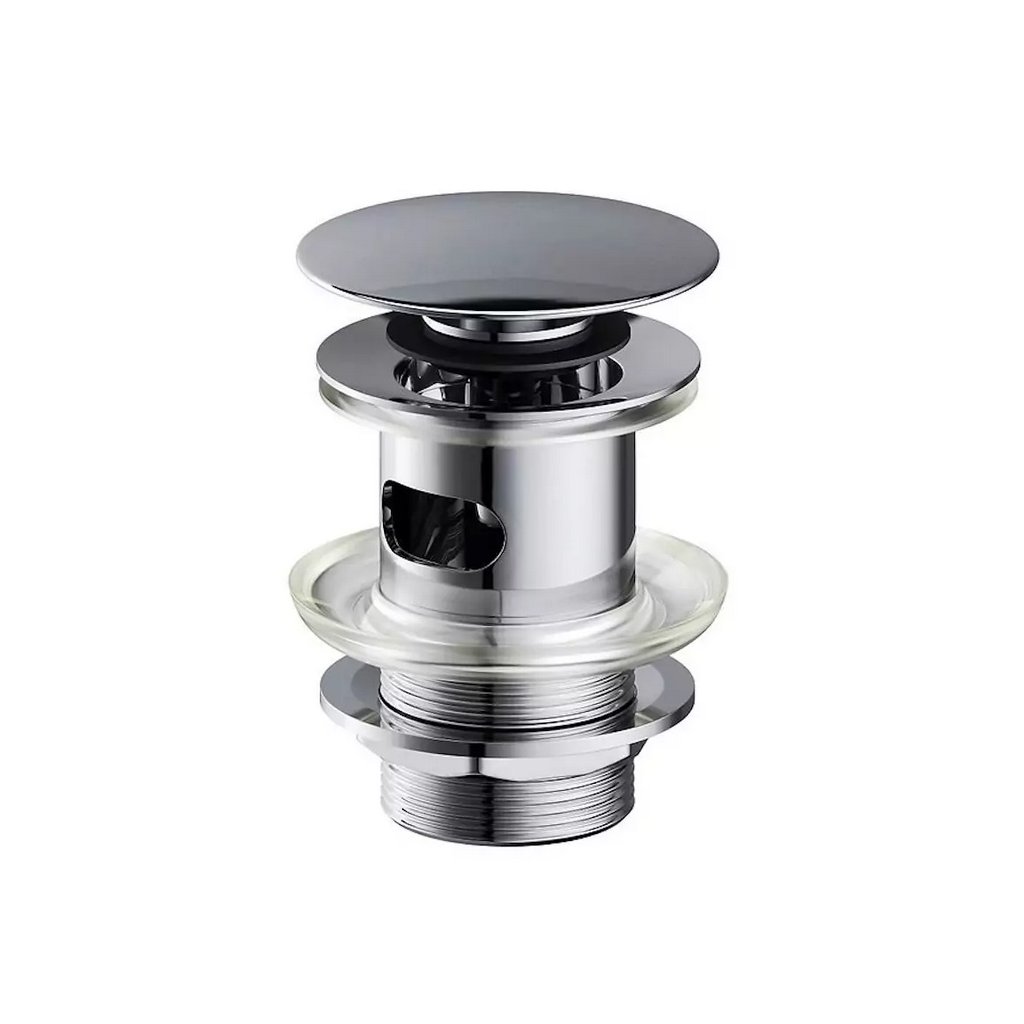 CERSANIT - Click-Clack na umývadlo s prepadom v chrómovom prevedení (S951-125)