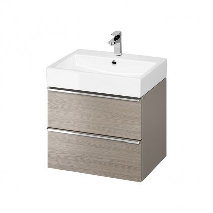 s522 020 virgo 60 washbasin cabinet grey with chrom handles mount,qnuMpq2lq3GXrsaOZ6Q