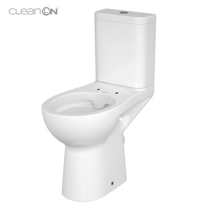 CERSANIT - WC kombi ETIUDA 579 bez sedátka, zvýšená pre hendikepovaných ()