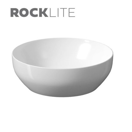 Keramické umývadlo na dosku Cersanit Larga ROUND biela Ø 40 cm