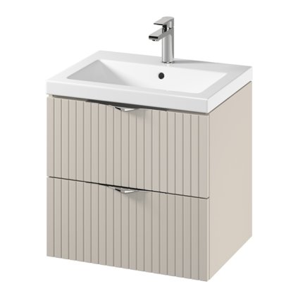 CERSANIT - set C145 kúpeľnová skrinka TIRSO 60 kašmír s umývadlom (S801-541-DSM)