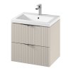 CERSANIT - set C145 kúpeľnová skrinka TIRSO 60 kašmír s umývadlom (S801-541-DSM)