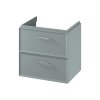 S1021 003 MILLE 60 WASHBASIN CABINET FIORD DSM WITH S599 0183 MILLE HANDLE SILVER
