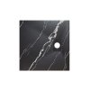 Besco - štvorcová sprchová vanička z SMC Vexo Marble 80x80x3 cm