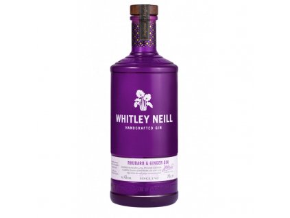 Whitley Neill rhubarb-ginger gin 0,7L 43%