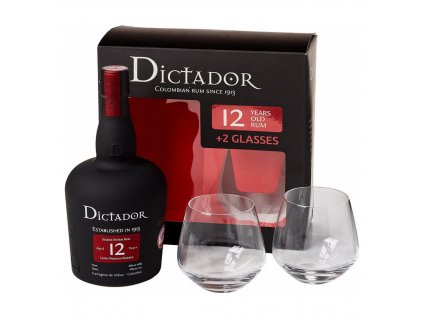 dictador 12 + skleničky