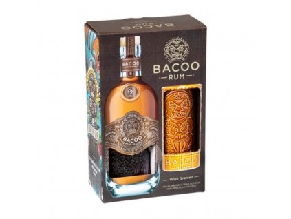 Bacoo 11yo 0,7L 40% GB  + tiki pohár