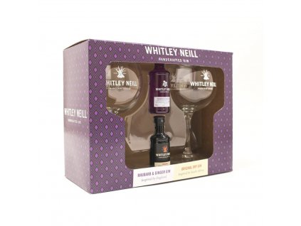 whitley GB sklenice orig MINI + rhuharb MINI