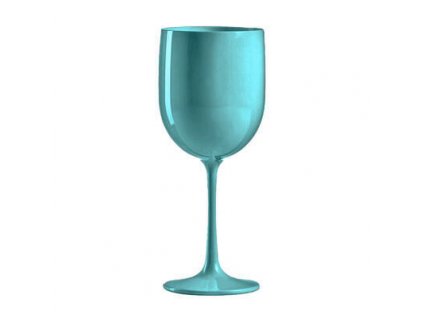 plastova sklenice na vino 480 ml tyrkysov