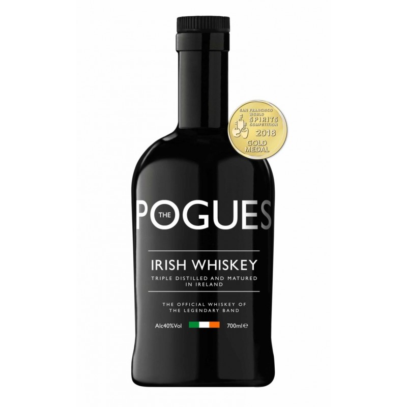 Pogues Irish Whiskey 40% 0,7l (čistá flaša)