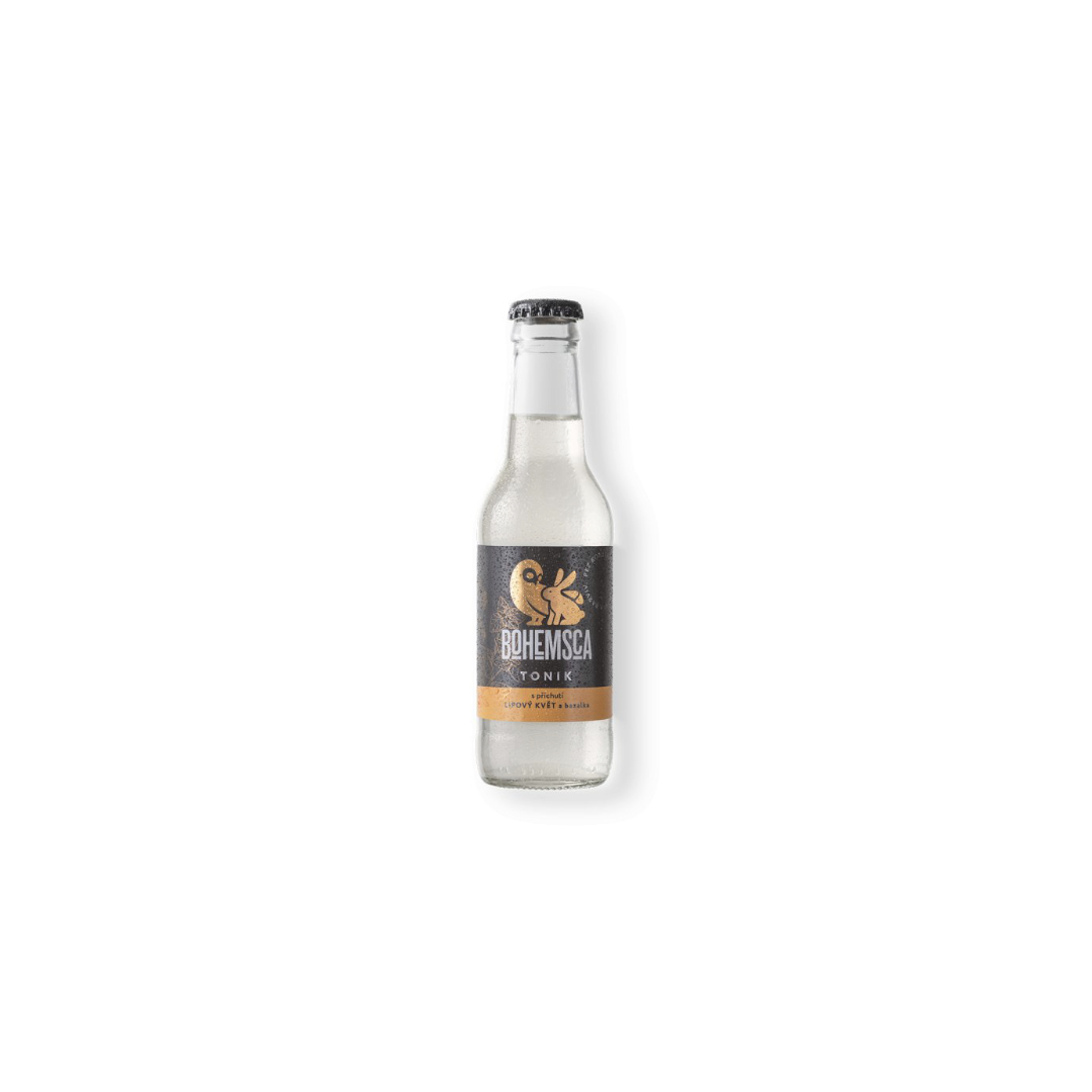 Bohemsca tonic lipový květ a bazalka 0,2L