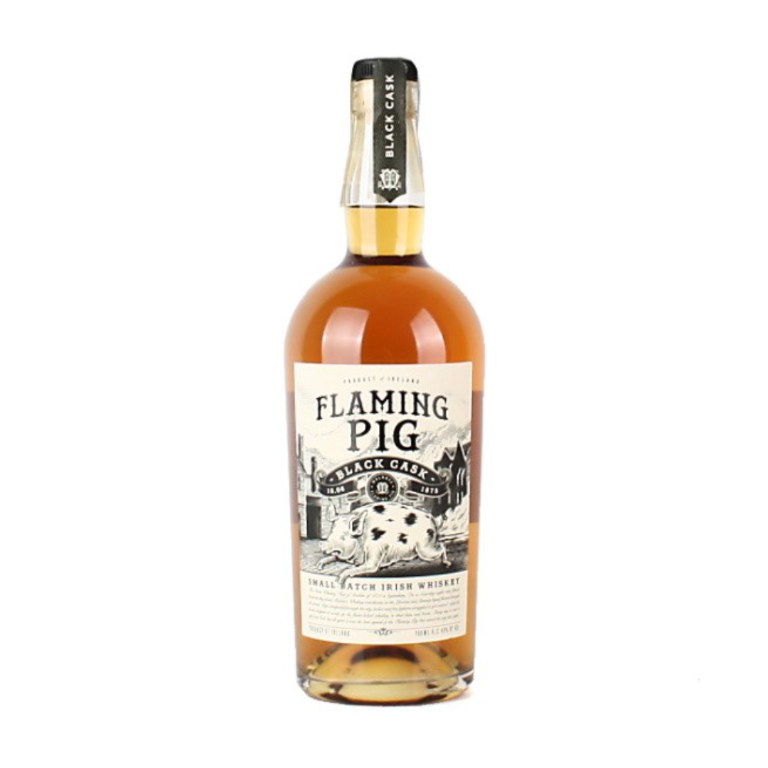 Flaming Pig 0,7L 40% (dárkové balení 2 skleničky)