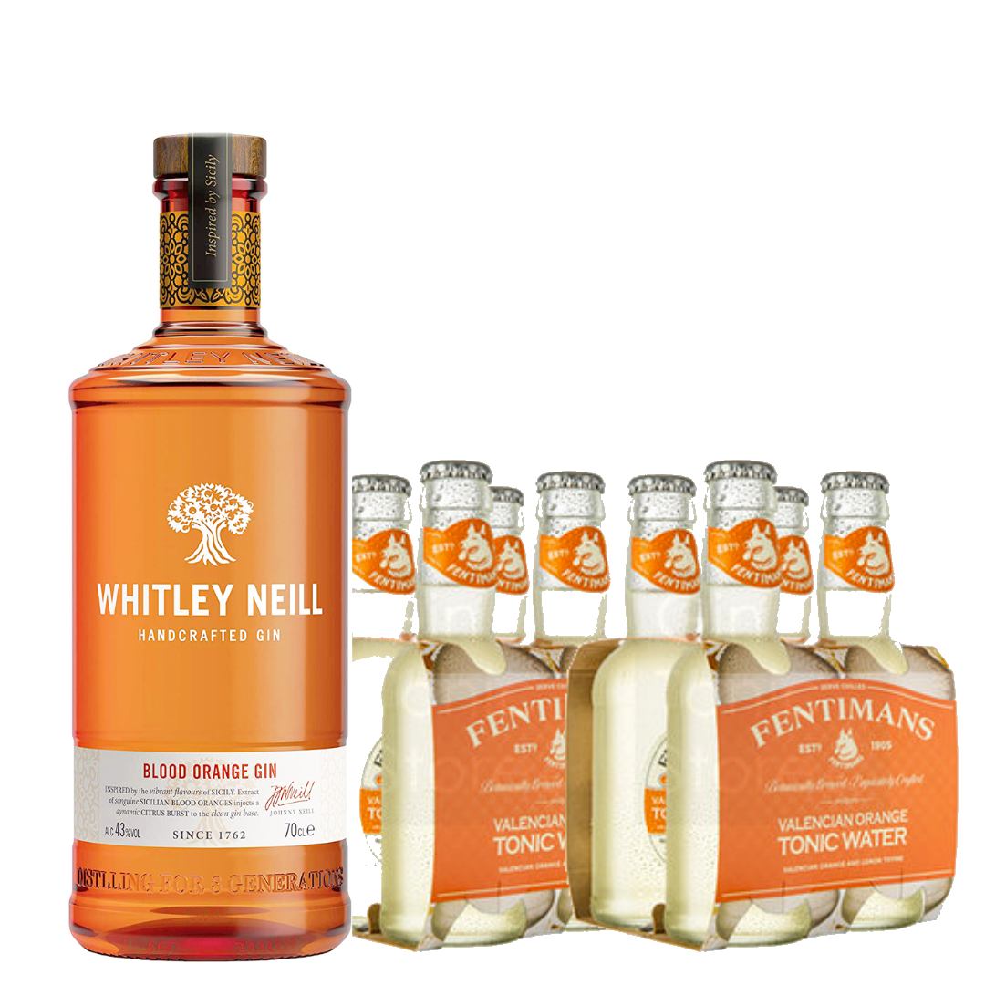 GIN WHITLEY NEILL blood orange 43% 0,7l (holá láhev)