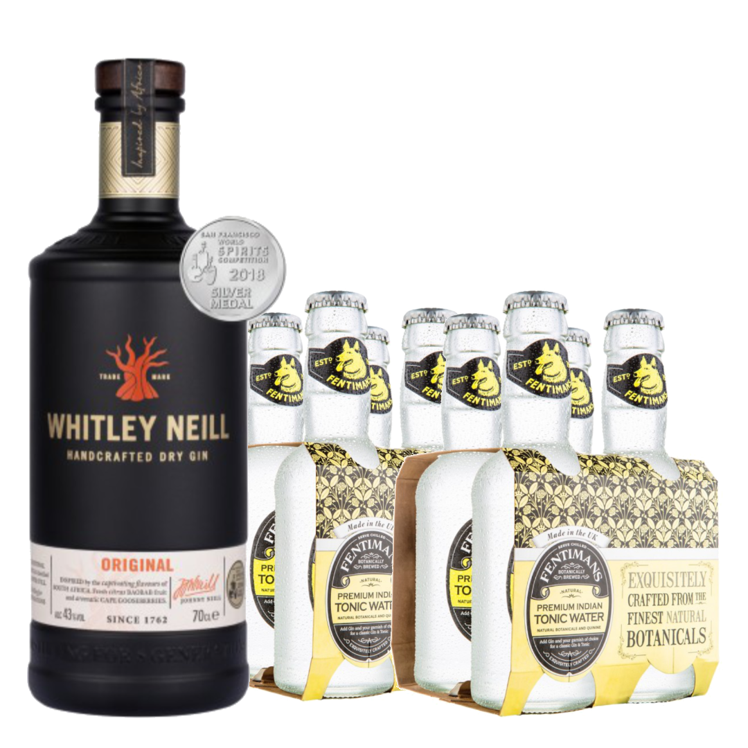 Gin Whitley Neill Original 43% 0,7l (holá láhev)