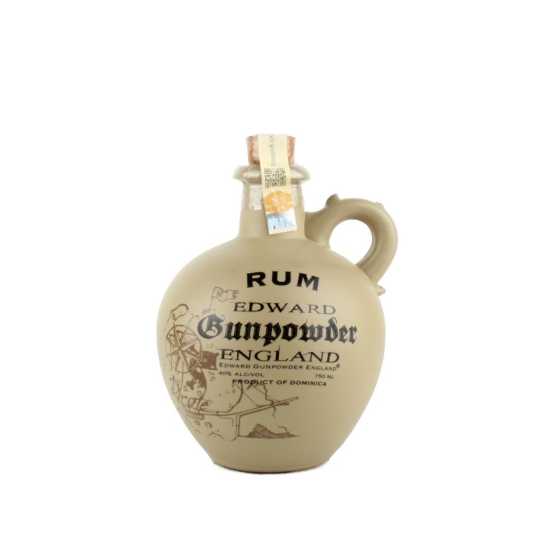 Edward Gunpowder spiced rum 0,7L 40% (holá láhev)