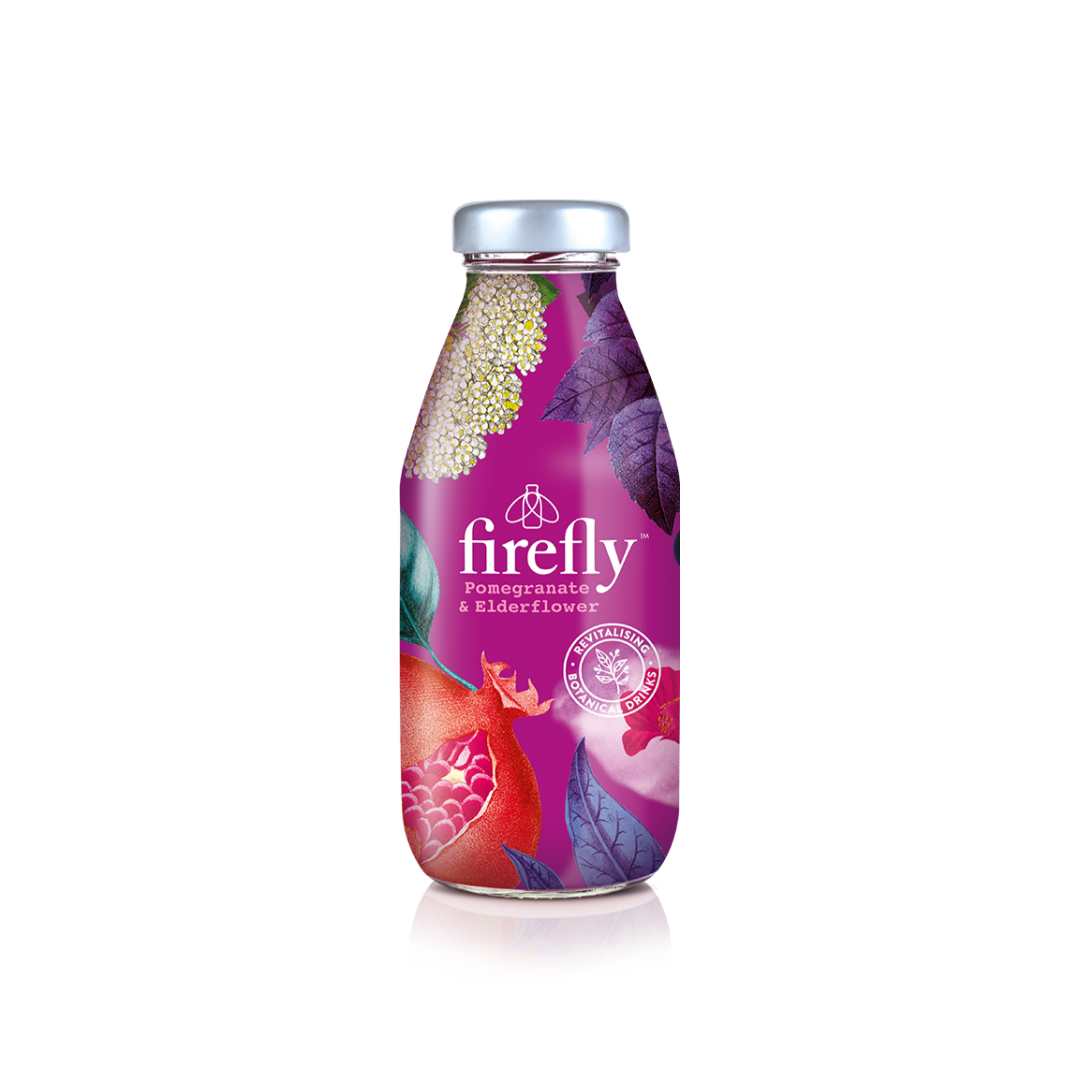 Firefly granátové jablko - bezinka 0,33L