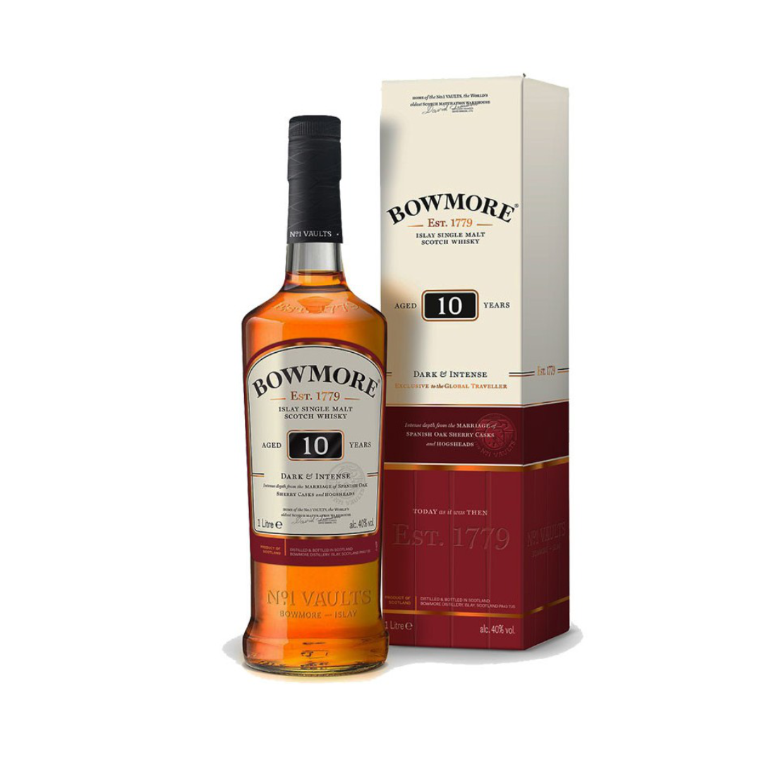 Bowmore 10y 1l 40% GB