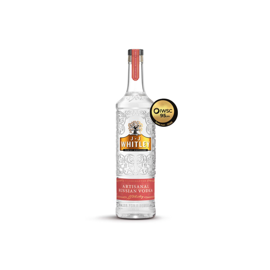 JJ Whitley Artisanal vodka 1L 38% (holá láhev)