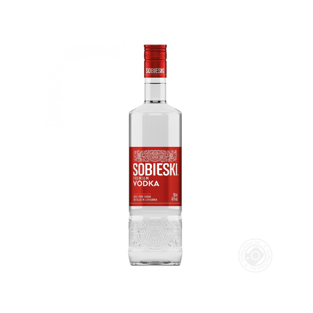 Sobieski vodka 1L 40% (holá láhev)