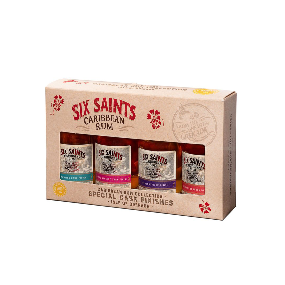 Six Saints mini pack 4 x 0,05L 41,7% (dárkové balení)