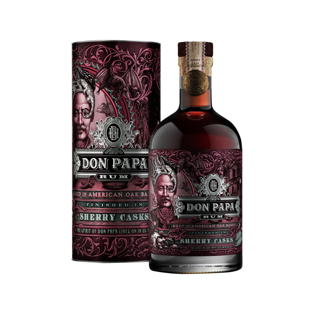 Don Papa sherry cask 0,7L 45% (tuba)