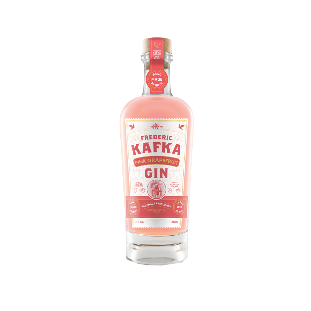 Frederic Kafka pink grapefruit gin 0,7L 41% (holá láhev)