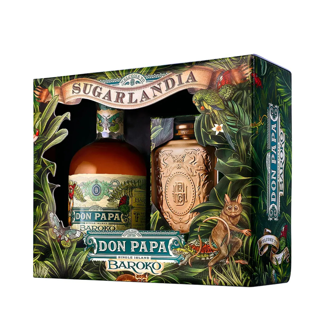 Don Papa Baroko 0,7L 40% (dárkové balení)