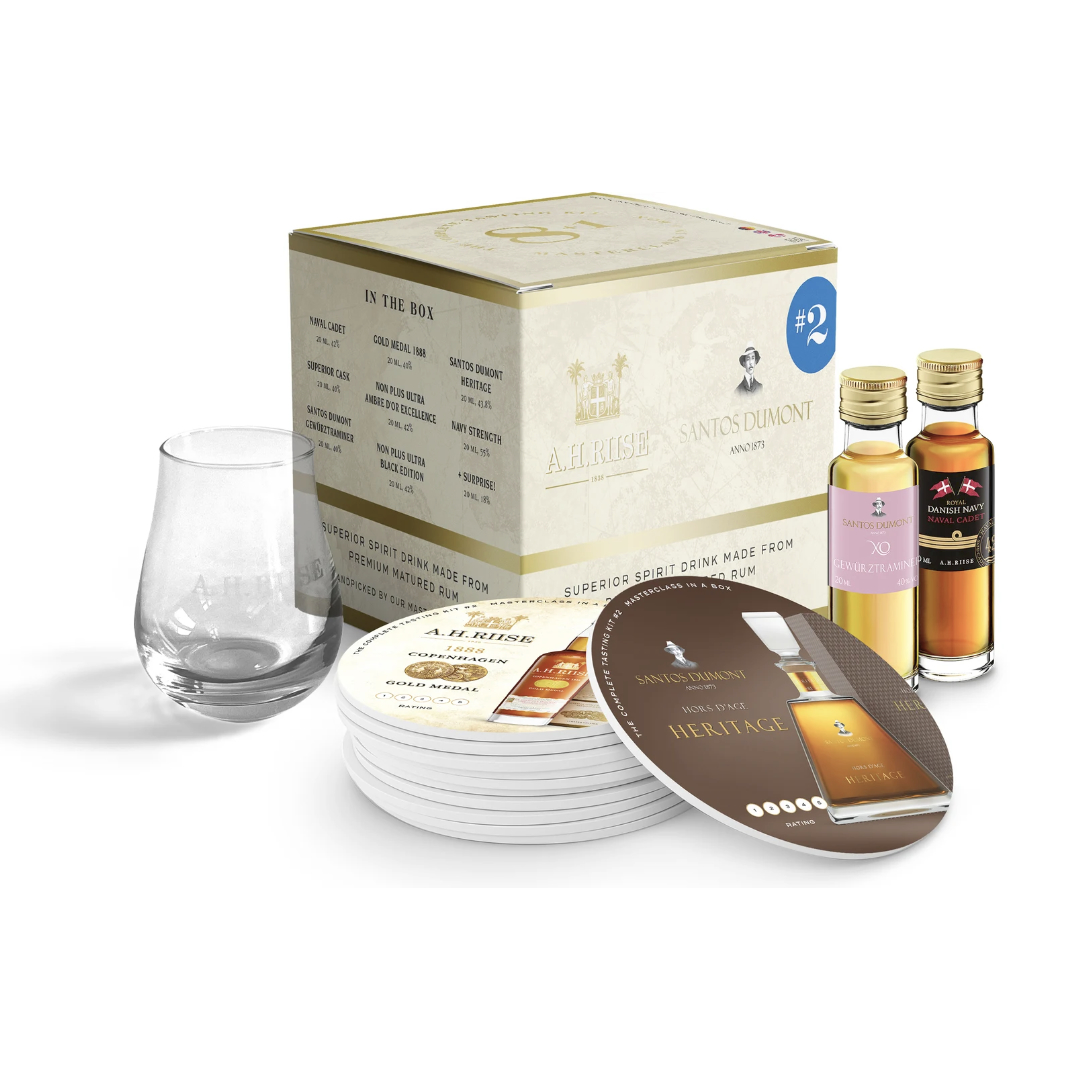 A.H. Riise A. H. Riise Tasting Kit 2 Henriette 40,31% 9x0,02 l (karton)