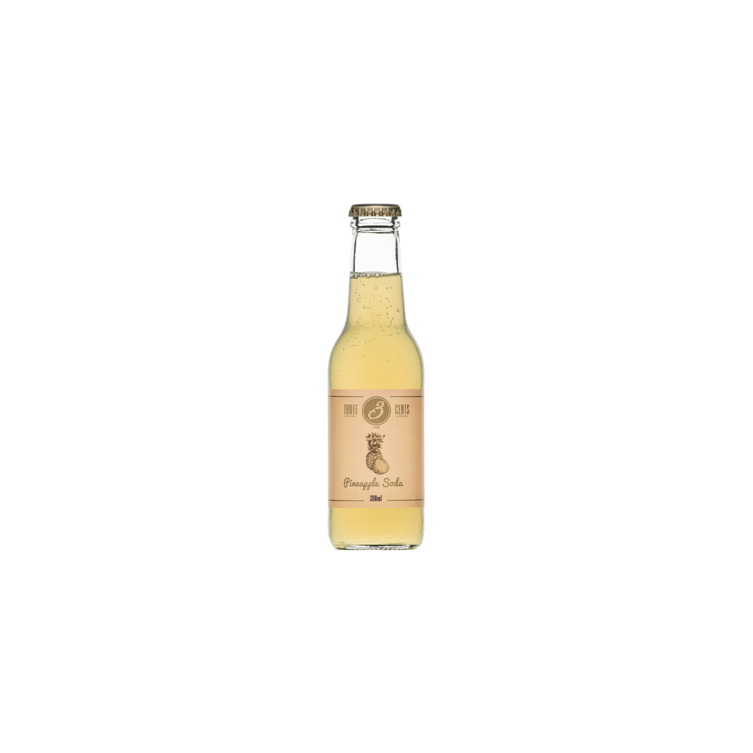 Three Cents pineapple soda 0,2L