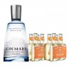 Gin Mare 0,7L 42,7% + 8ks Fentimans Valencian orange tonic 0,2l  + 8x Fentimans Valencian orange tonic 0,2L