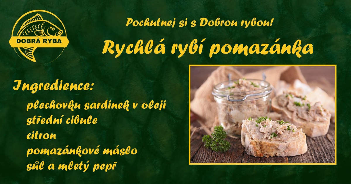 Rychlá rybí pomazánka
