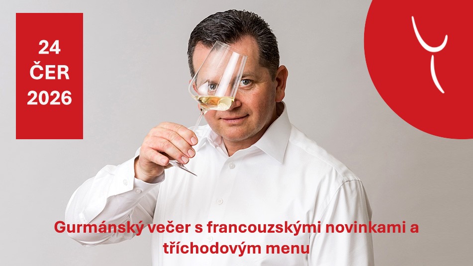 Gurmánský večer s francouzskými novinkami a tříchodovým menu | 24. 6. 2026