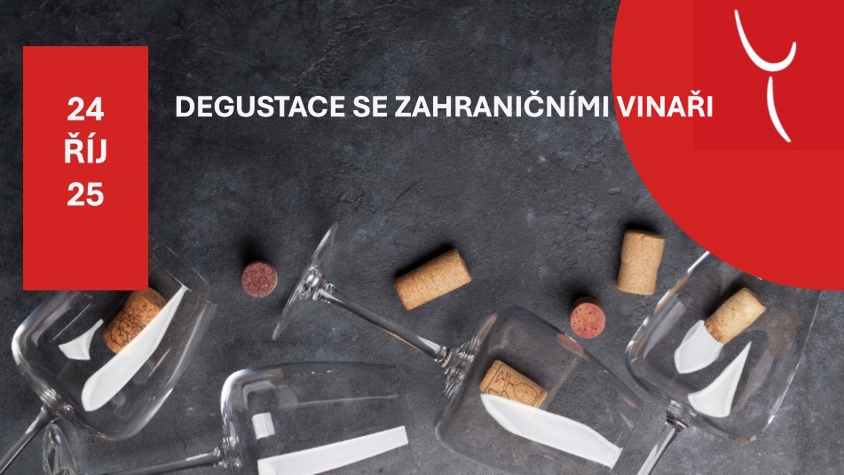 Podzimní degustace se zahraničními vinaři 24. října 2025