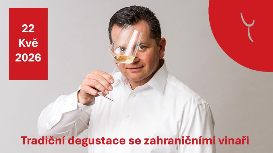 Degustace se zahraničními vinaři 22. května 2026