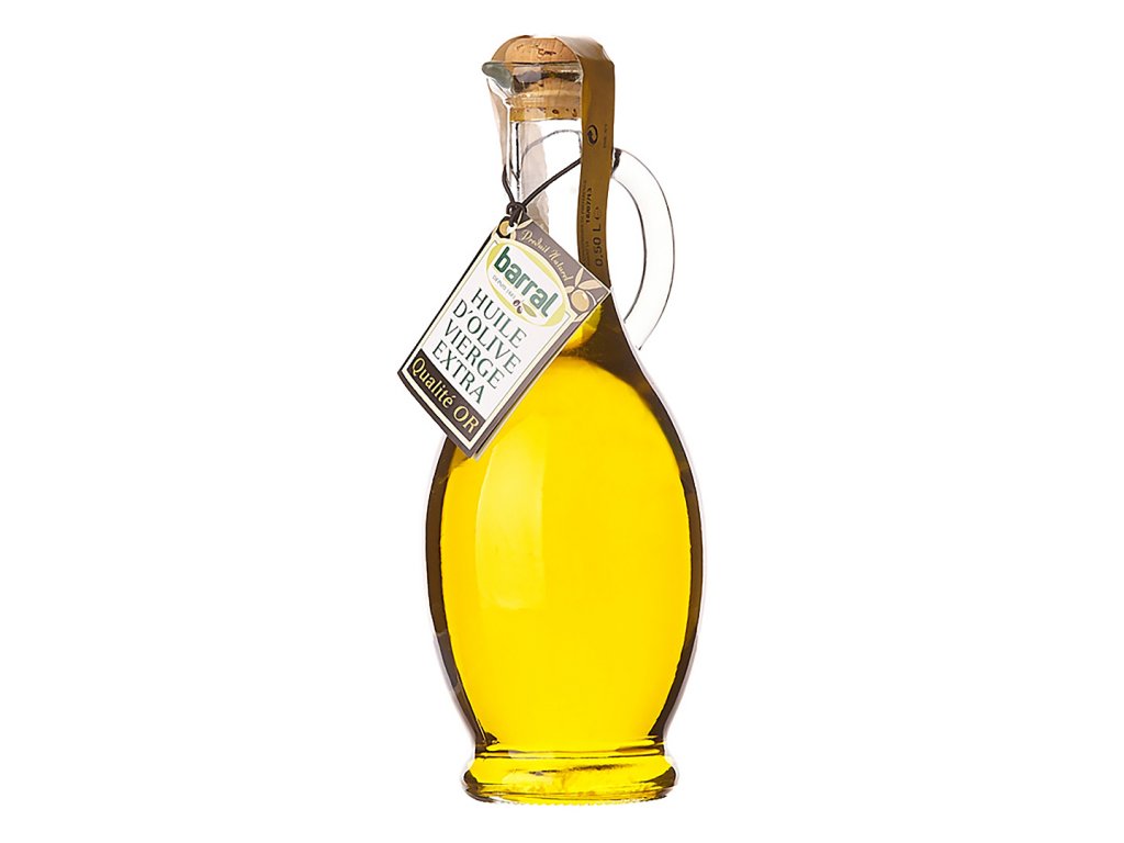 láhev Extra panenského olivového oleje, kvalita d´Or