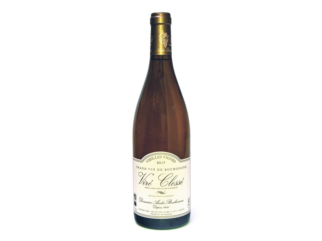 Láhev bílého vína Viré Clessé Vieilles vignes AOC BIO -Domaine André Bonhomme