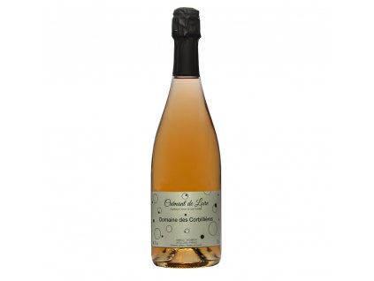 Lahev šumivého vína Crémant de la Loire Rosé, Domaine des Corbillieres