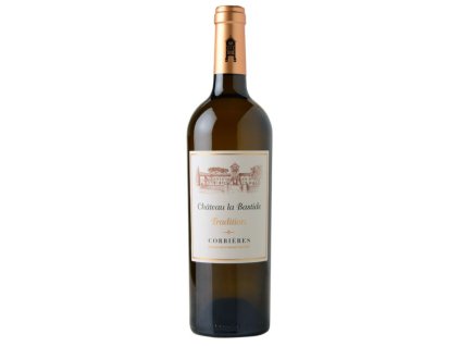 láhev bílého vína Corbiéres AOC, Tradition blanc - Château La Bastide