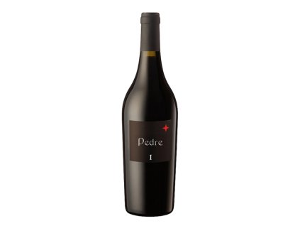 Láhev červeného vína Pedre I. Côtes du Roussillon Villages AOC Domaine Singla
