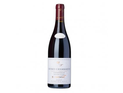 Láhev červeného vína Gevrey Chambertin Champerrier z vinařství Domaine Tortochot