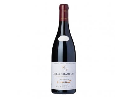 Láhev červeného vína Gevrey Chambertin z vinařství Domaine Tortochot