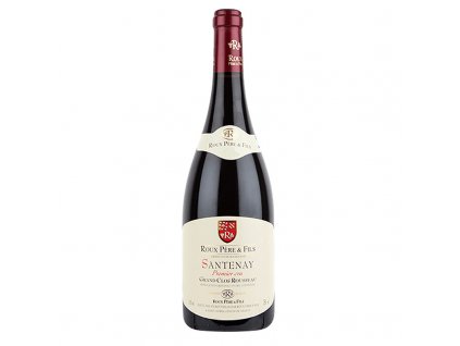 Láhev červeného vína Santenay 1er Cru, Grand Clos Rousseau, Domaine Roux