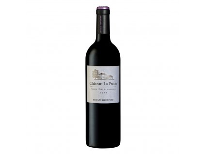 Láhev červeného vína Château la Prade, Côtes de Francs Bordeaux AOC