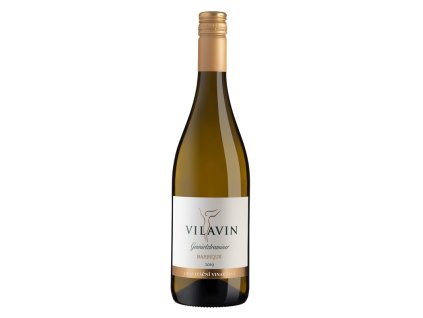 Láhev bílého vína Gewürztraminer Barrique,  moravské zemské - Vilavin