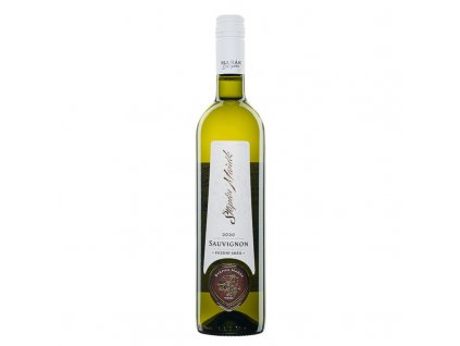 Láhev bílého vína Sauvignon Blanc pozdní sběr suché, Štěpán Maňák