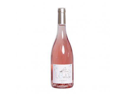 Láhev růžového vína Libellule Cinsault Rosé IGP Le Rose de Bessan