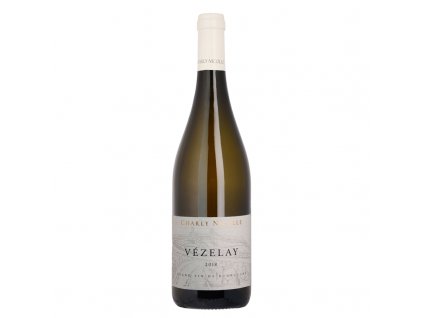 Láhev bílého vína Vézelay AOC, Charly Nicolle